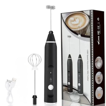 Mini Mixer Elétrico Portátil para Café, Leite, Cappuccino e Ovos