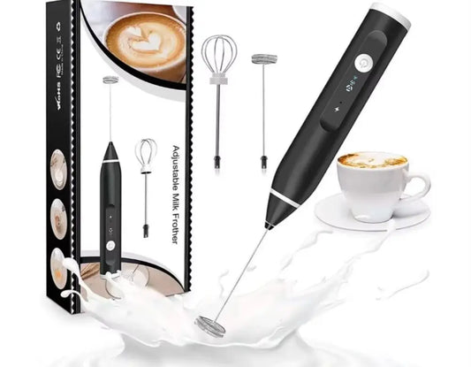 Mini Mixer Elétrico Portátil para Café, Leite, Cappuccino e Ovos