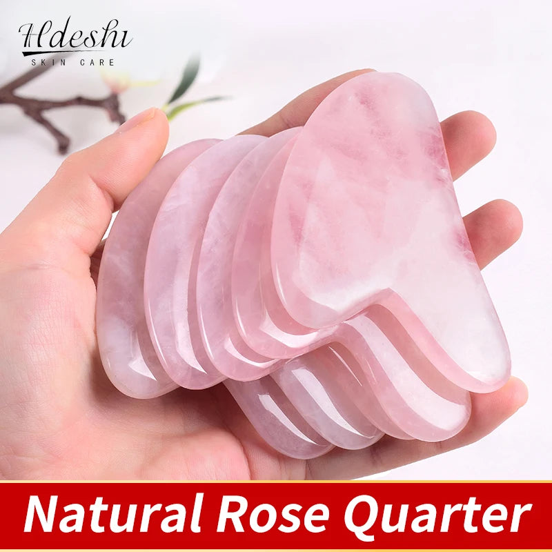 Gua Sha Facial em Pedra Natural – Massagem e Beleza