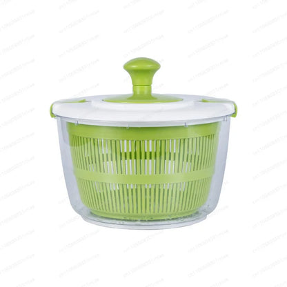 Centrífuga para Saladas e Vegetais – Secador de Folhas Manual para Alface, Legumes e Frutas