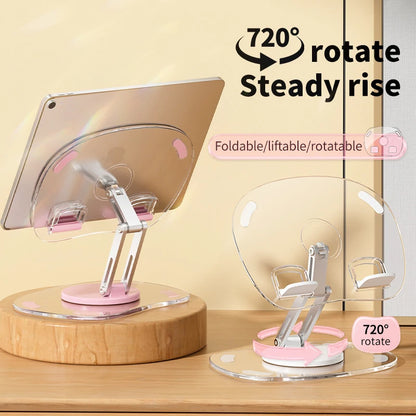 Suporte Ajustável Dobrável para Telemóvel e Tablet 360°