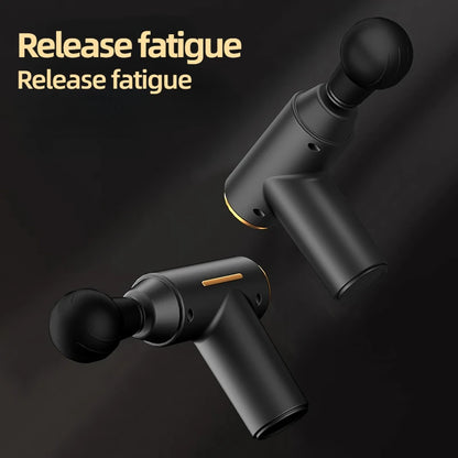 Mini Pistola de Massagem Muscular Portátil Recarregável para Relaxamento e Recuperação