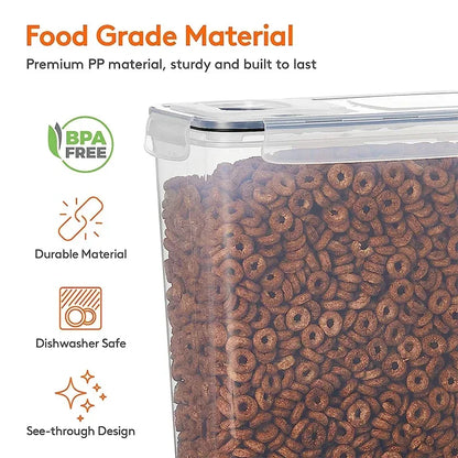 Recipiente Hermético para Cereais e Alimentos | Organizador de Despensa