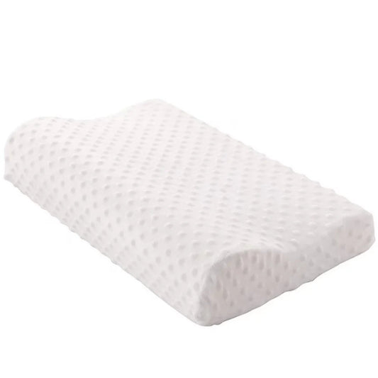 Almofada Ortopédica Memory Foam | Travesseiro Ergonômico para Sono e Conforto Cervical