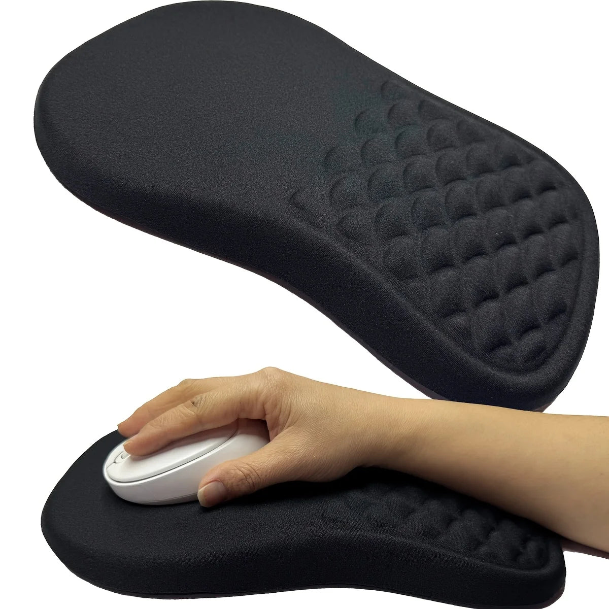 Mouse Pad Ergonómico com Apoio para Pulso Antiderrapante