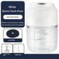 Mini Processador Elétrico USB para Alho, Cebola, Legumes e Temperos
