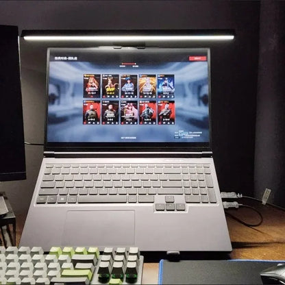 Barra de Luz LED para Monitor 30 cm com Brilho Regulável