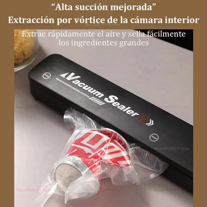 Seladora a Vácuo Automática para Alimentos – Máquina de Selagem 28 cm com Sacos Inclusos