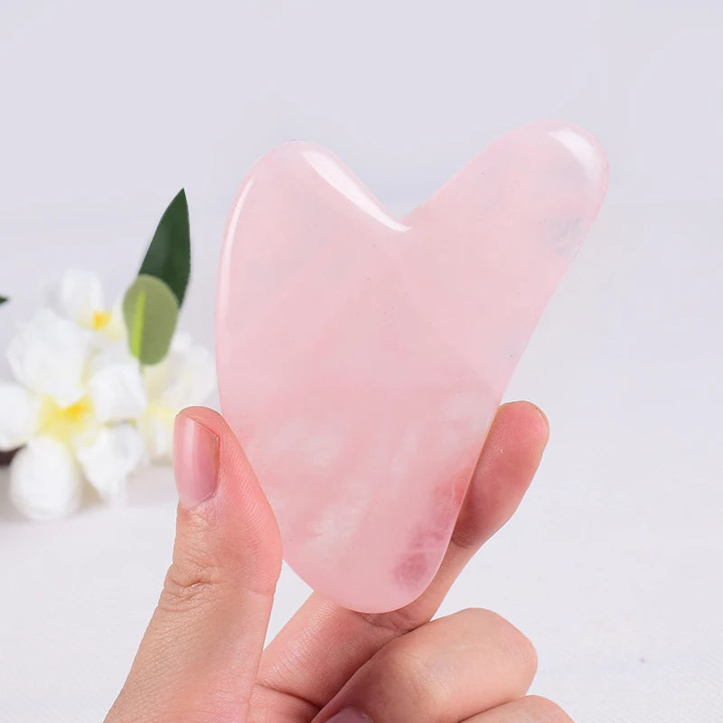 Gua Sha Facial em Pedra Natural – Massagem e Beleza