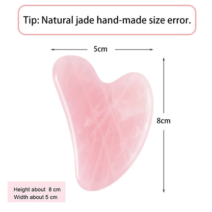 Gua Sha Facial em Pedra Natural – Massagem e Beleza