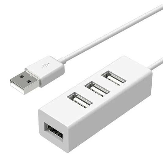 Hub USB 4 Portas de Alta Velocidade para PC e Notebook