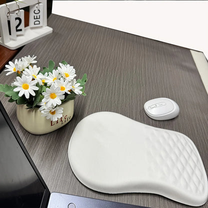 Mouse Pad Ergonómico com Apoio para Pulso Antiderrapante