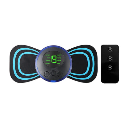 Massageador Cervical Elétrico EMS Portátil | Relaxamento Muscular para Pescoço e Ombros