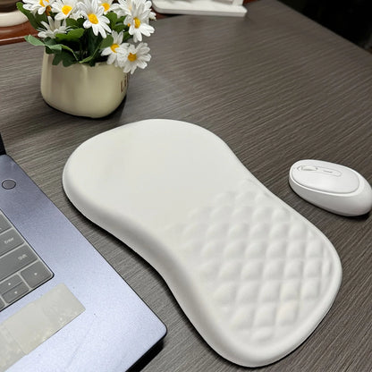 Mouse Pad Ergonómico com Apoio para Pulso Antiderrapante