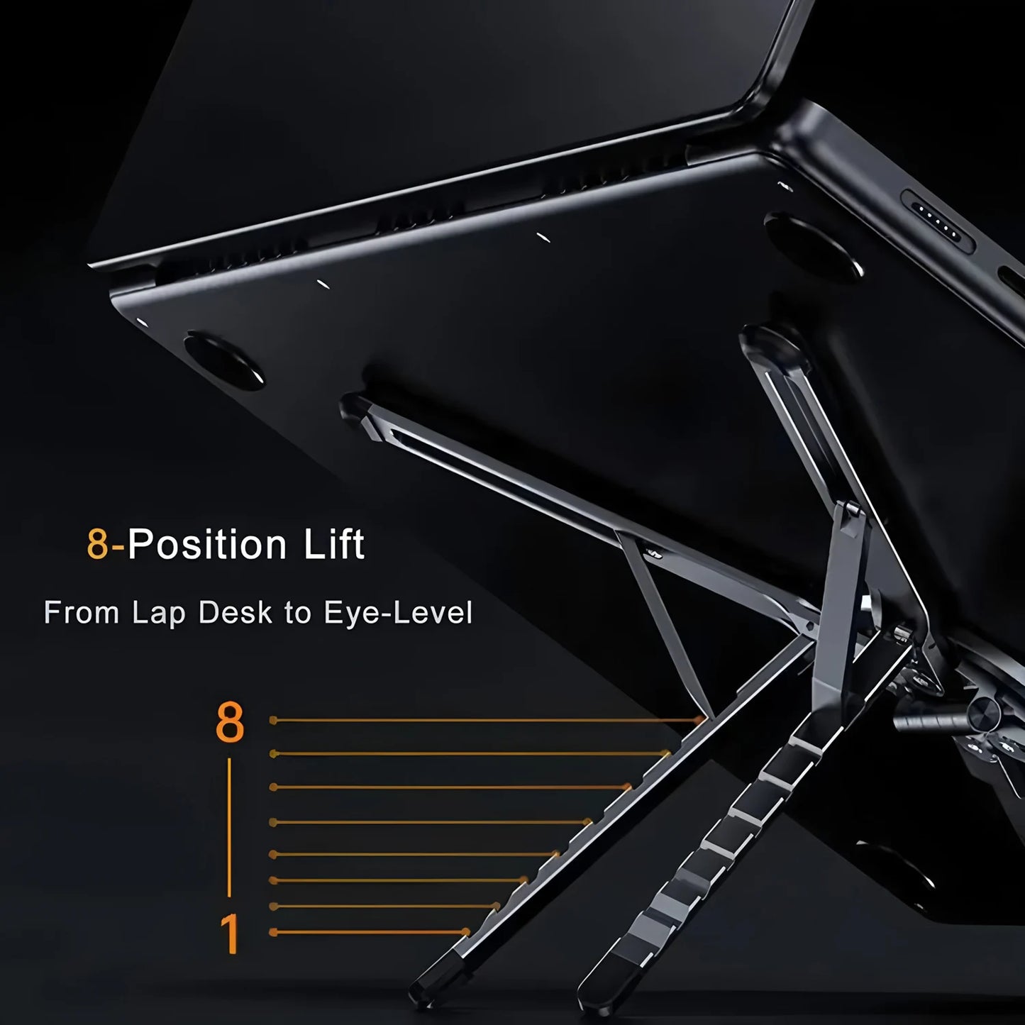 Suporte Dobrável Ajustável para Notebook e Portátil