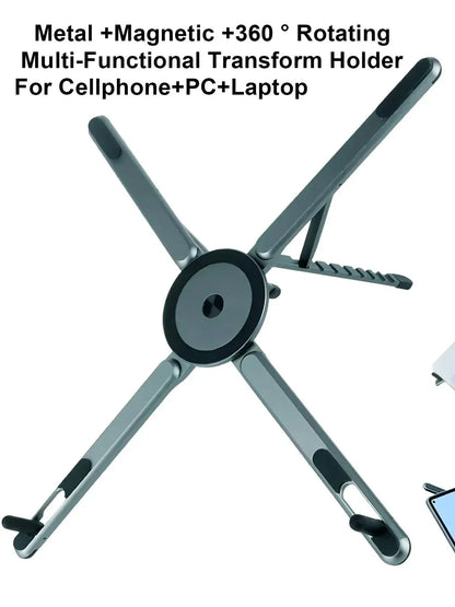 Suporte Dobrável Ajustável para Notebook e Portátil