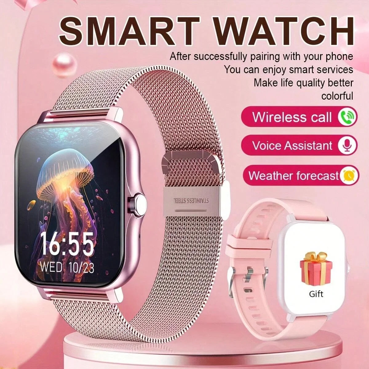 Smartwatch Desportivo com Chamadas Bluetooth e Ecrã 1,83”